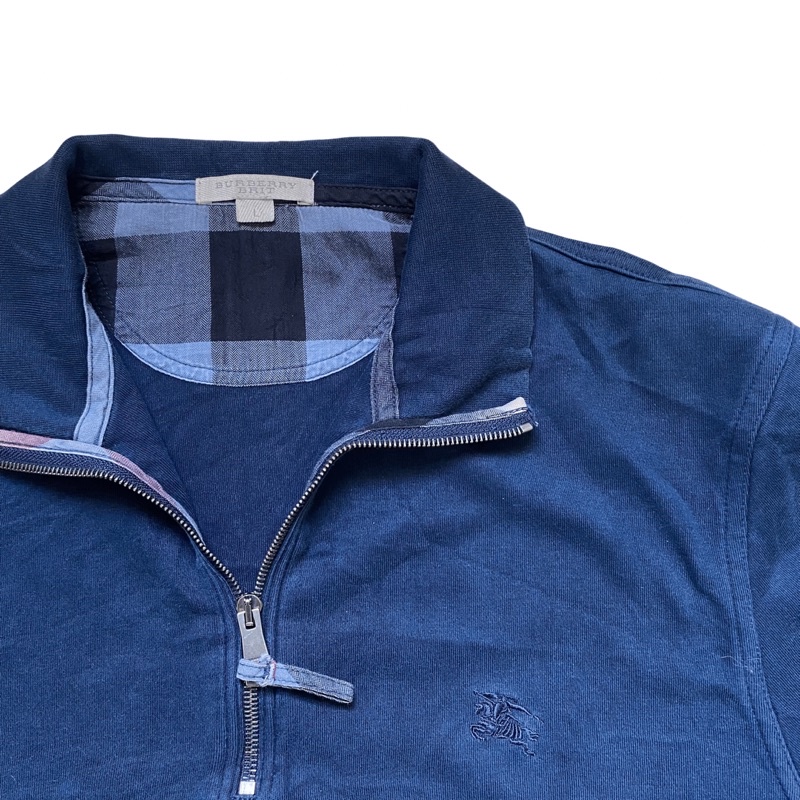 Áo zip sweater burberry vintage