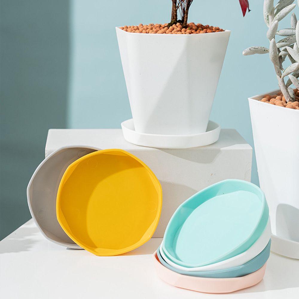 YIYU Khay Nhựa Đựng Chậu Hoa Trang Trí Trong Nhà / Ngoài Trời