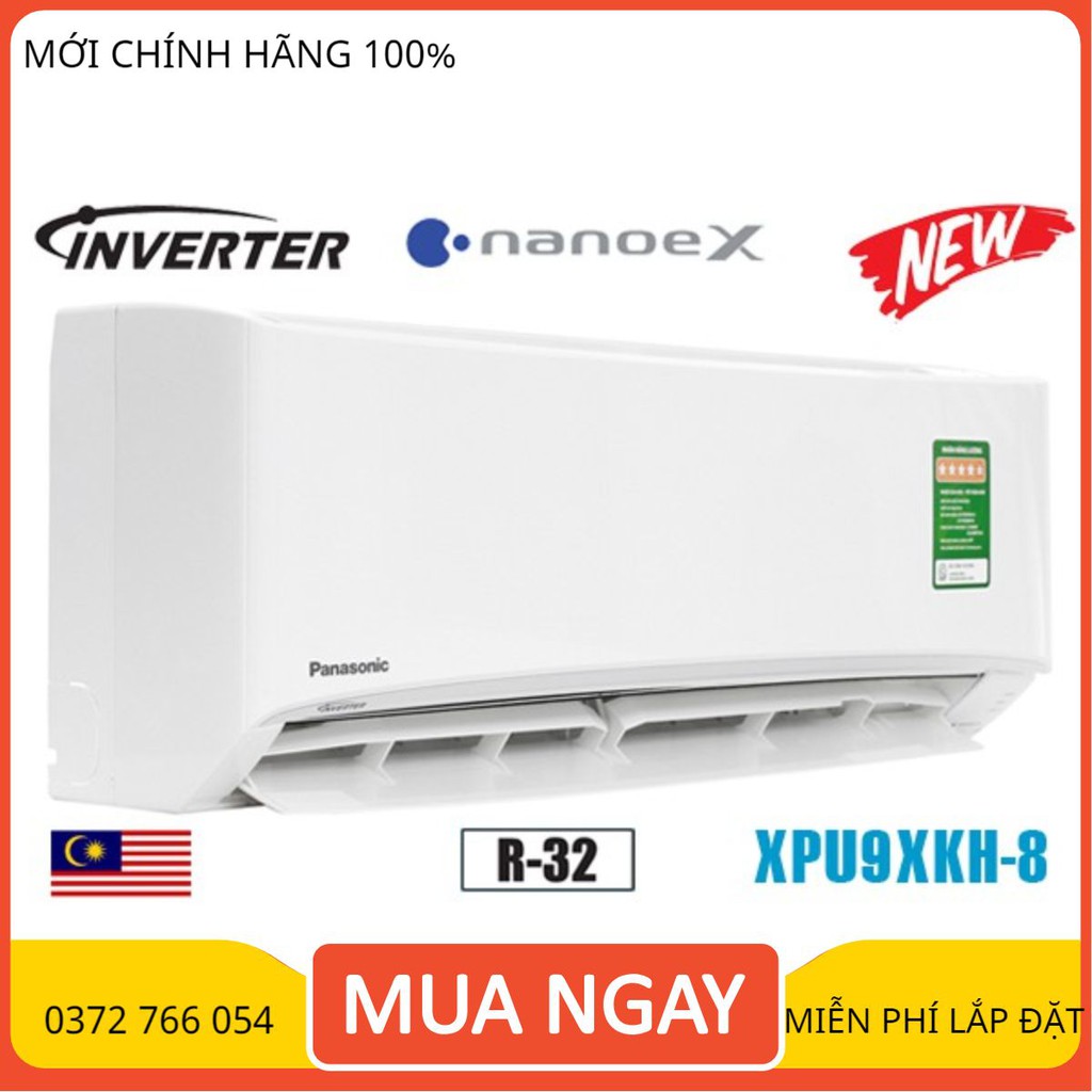 Điều hòa Panasonic 9000 BTU 1 chiều inverter XPU9XKH-8