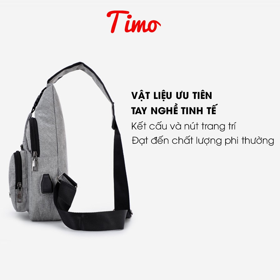 Túi Chéo Nam, NỮ Hàng Đẹp Chất Vải Dù Cao Cấp Nhiều Ngăn Tiện Lợi Mẫu Hotrend 2020 [ MÃ DAUT5K ] | BigBuy360 - bigbuy360.vn