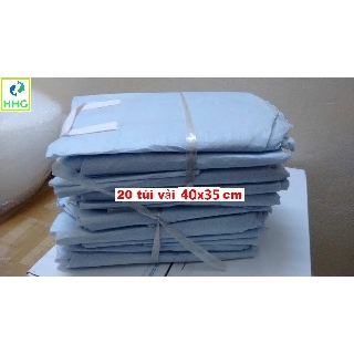 20 túi vải trồng cây 40x35CM