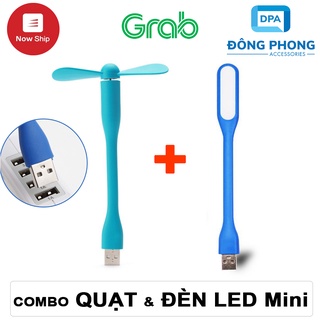 Combo Đèn Led USB & Quạt Mini Siêu Mát