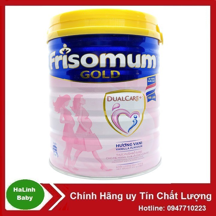 Sữa Frisomum Friso mum gold vị vani/cam 400g, 900g [Date 2023]