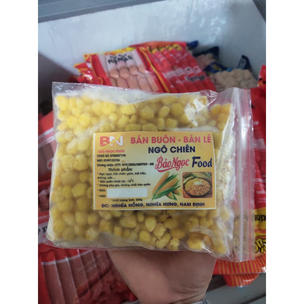 (Giao Nội Thành Hà Nội) Ngô Chiên Hà Linh Food Túi 500Gr