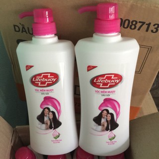 1 chai DẦU GỘI ĐẦU LIFEBUOY TINH CHẤT SEN VÀ LÔ HỘI CHO TÓC MỀM MƯỢT 650G