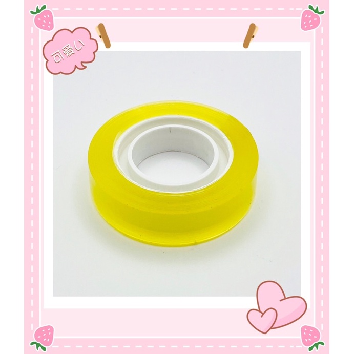 Băng Dính Bé Xịn Băng Dính Đa Năng Băng Dính Tiện Lợi Cho Gia Đình Loại hỏ (1,2 cm)