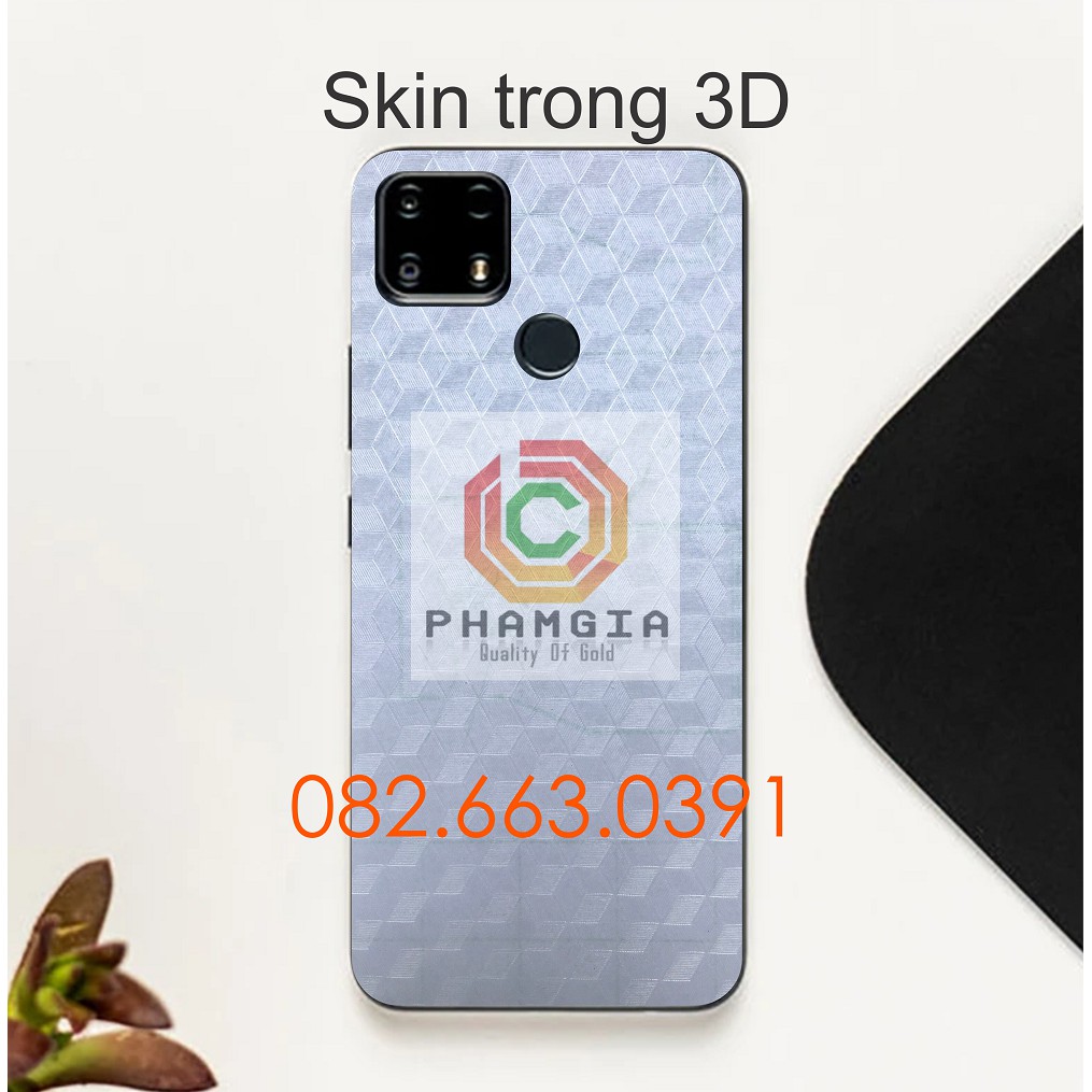 Miếng dán mặt lưng skin carbon Realme Narzo 30A