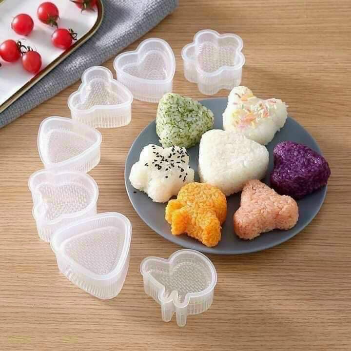 Khuôn Tạo Hình Cơm, Làm Sushi Cho Bé