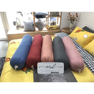 Vỏ Gối Ôm 💞Cotton Tici💞 35x100cm Lồng Được Ruột Đơn Màu Sang Trọng MD.Decor - Chăn ga gối