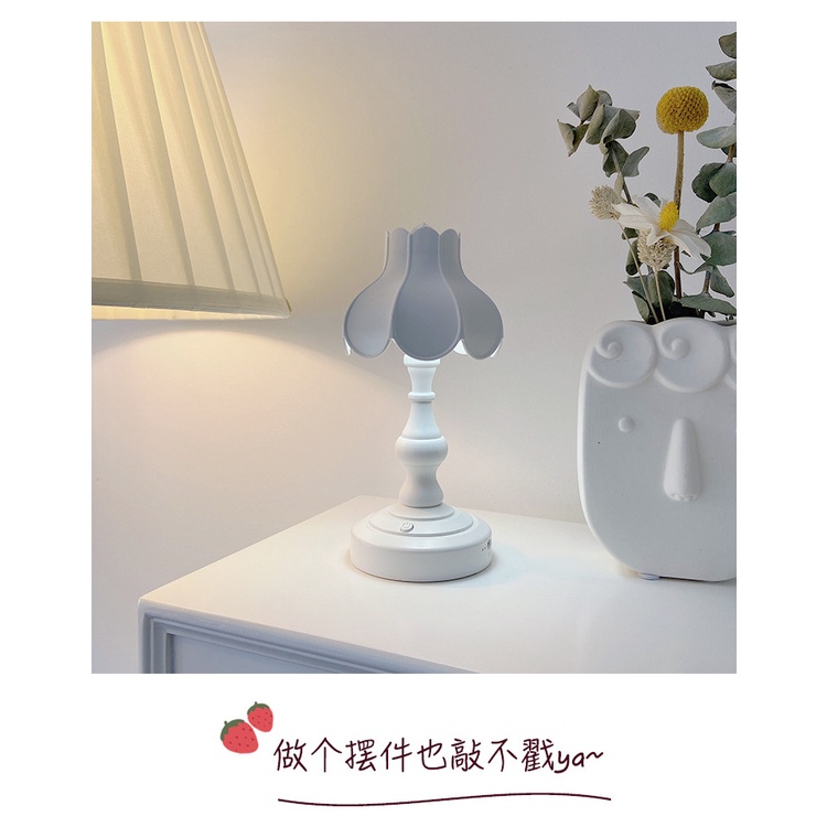 [Hàng sẵn] đèn ngủ trang trí mini để bàn nhiều kiểu phong cách sang trọng cổ điển-đế đèn mini có hít cố định
