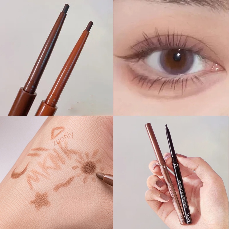 Bút Kẻ Mắt Dạng Gel Màu Nâu Lì Lâu Trôi Chống Nước Mau Khô Không Nở