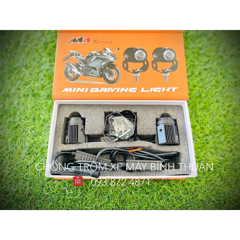 Trợ sáng bi mini MA Racing 2 màu mẩu mới 2022 ( nguồn nhôm xịn )