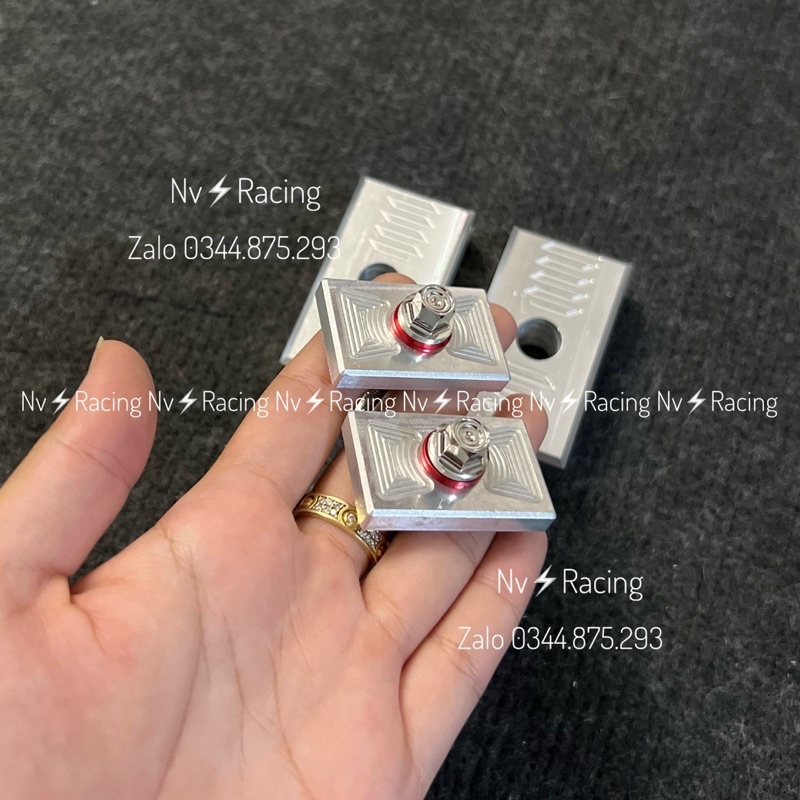 Bộ tăng sên âm CNC nguyên khối Jubiter kèm ốc Salaya thái