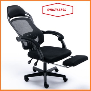 GHẾ VĂN PHÒNG CHƠI GAME CAO CẤP CÓ NGẢ LƯNG TỰA ĐẦU CHÂN XOAY- GHẾ TỰA CAO CẤP CÓ GÁC CHÂN VÀ KHÔNG CÓ GÁC CHÂN