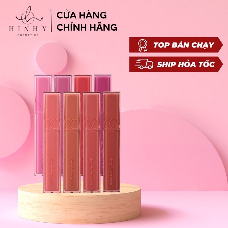 Son Tint Cho Đôi Môi Căng Mọng Hàn Quốc Romand Dewyful Water Tint 5g