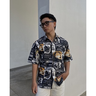 Áo sơ mi nam  LUFFY chất lụa cotton