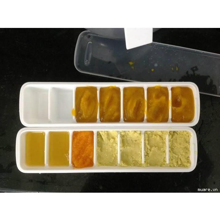 BỘ 4 KHAY TRỮ ĐỒ ĂN DẶM CHO BÉ