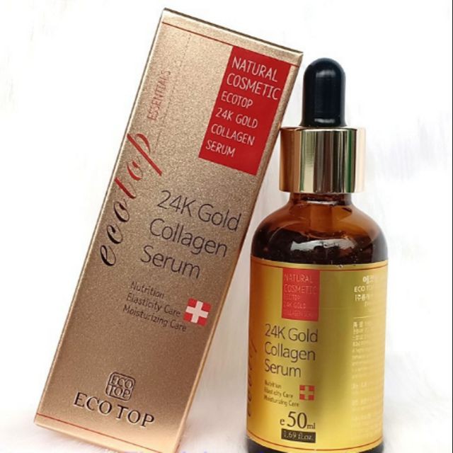 SERUM ECOTOP 24K GOLD COLLAGEN CHỐNG LÃO HÓA 50ml