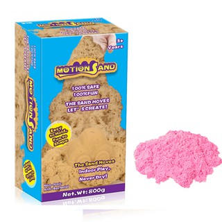 Cát động lực Motion Sand chĩnh hãng, hộp 800g phiên bản màu hồng