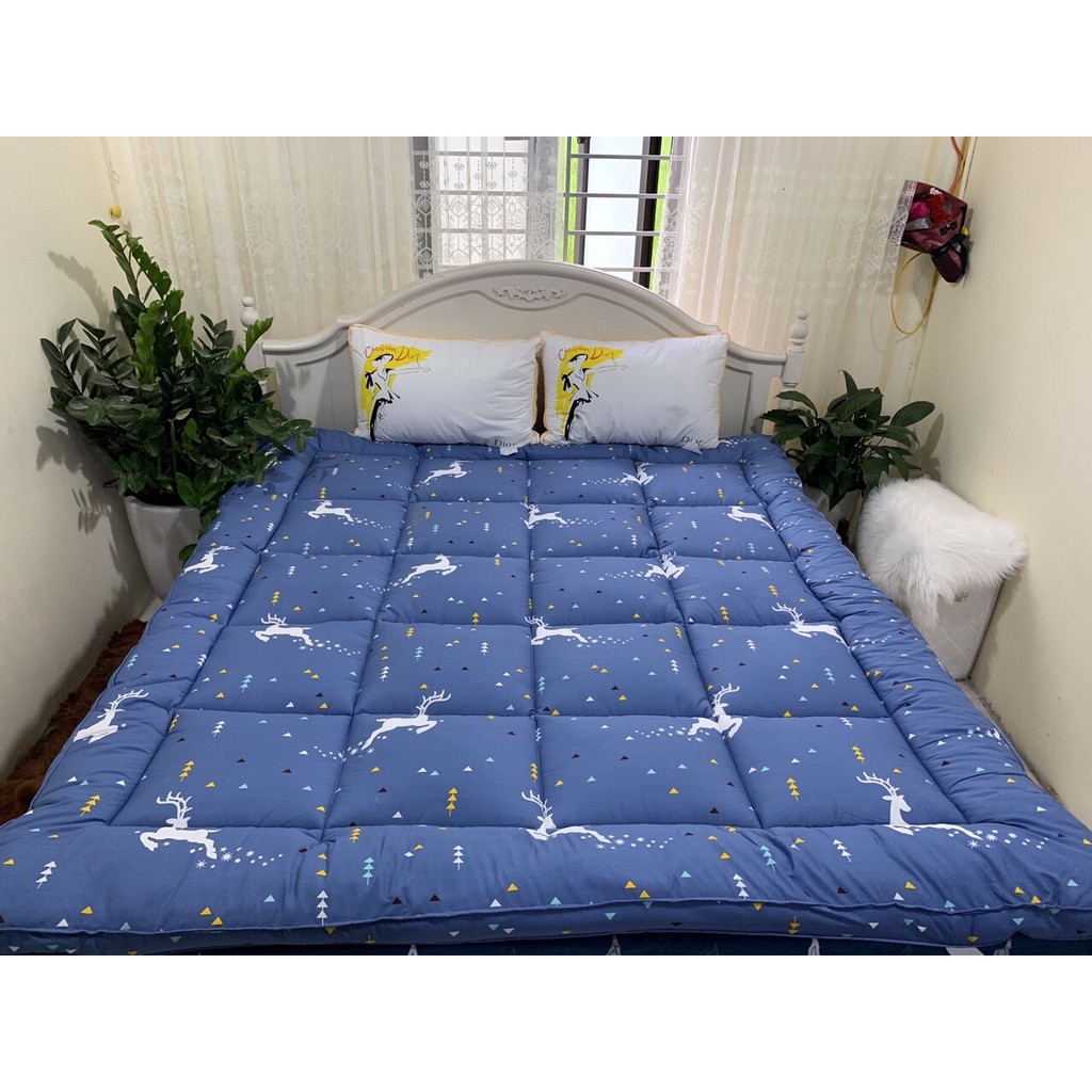 Topper - Tấm Bảo Vệ Nệm Cao Cấp (100% Cotton, Bông Tấm)_HÌNH_HƯƠU_NAI