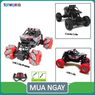 Xe điều khiển, xe địa hình điều khiển từ xa 2 cầu giá rẻ, tốc độ cao dẫn động 4 bánh TOYWORLD