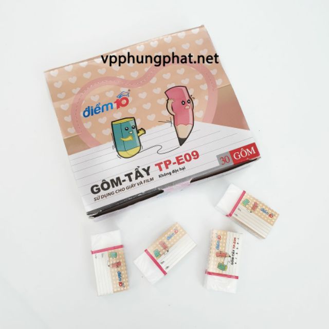 Hộp 30 Gôm T.Long E-09 (Hàng Chính Hãng)