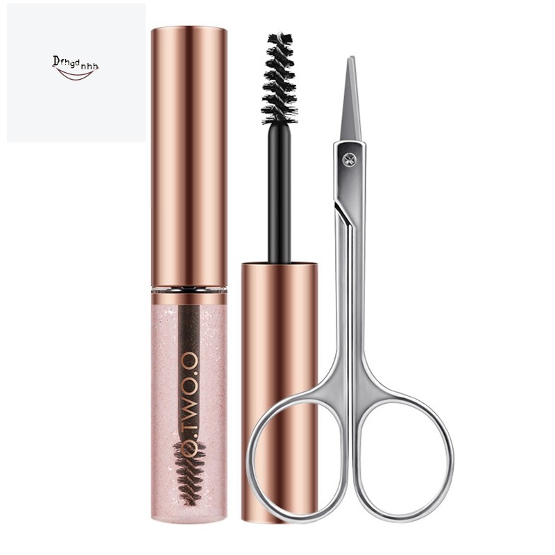 (Hàng Mới Về) Gel Định Hình Lông Mày O.Two.O Kháng Nước Nhanh Khô Lâu Trôi Kèm Kéo