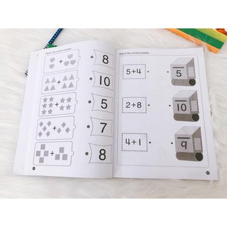 Đồ chơi 3q - Preschool Maths Workbook 123