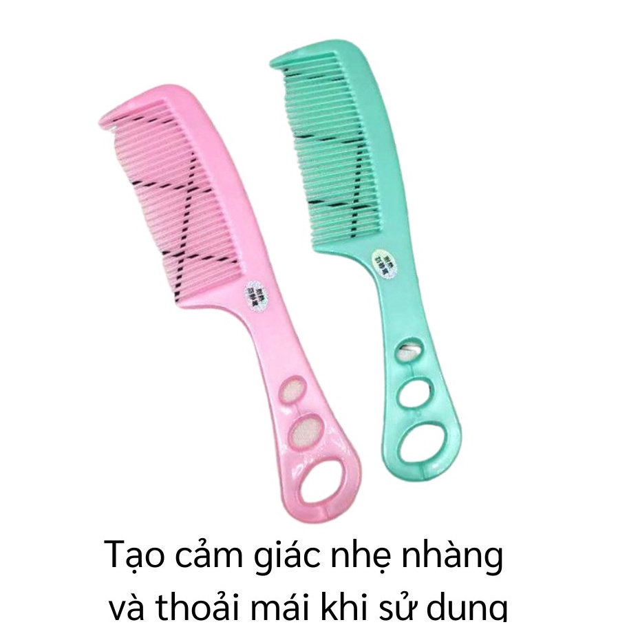 Lược nhựa màu kẹo siêu xinh dễ thương