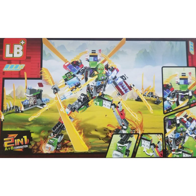 BỘ LEGO NINJA COMBO A+B CỰC CHẤT