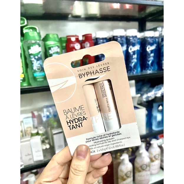 TÁCH LẺ 1 SON DƯỠNG MÔI NGÀY &amp; ĐÊM BYPHASE BYPHASSE PROTECTION LIP BALM SPF30 4.8g