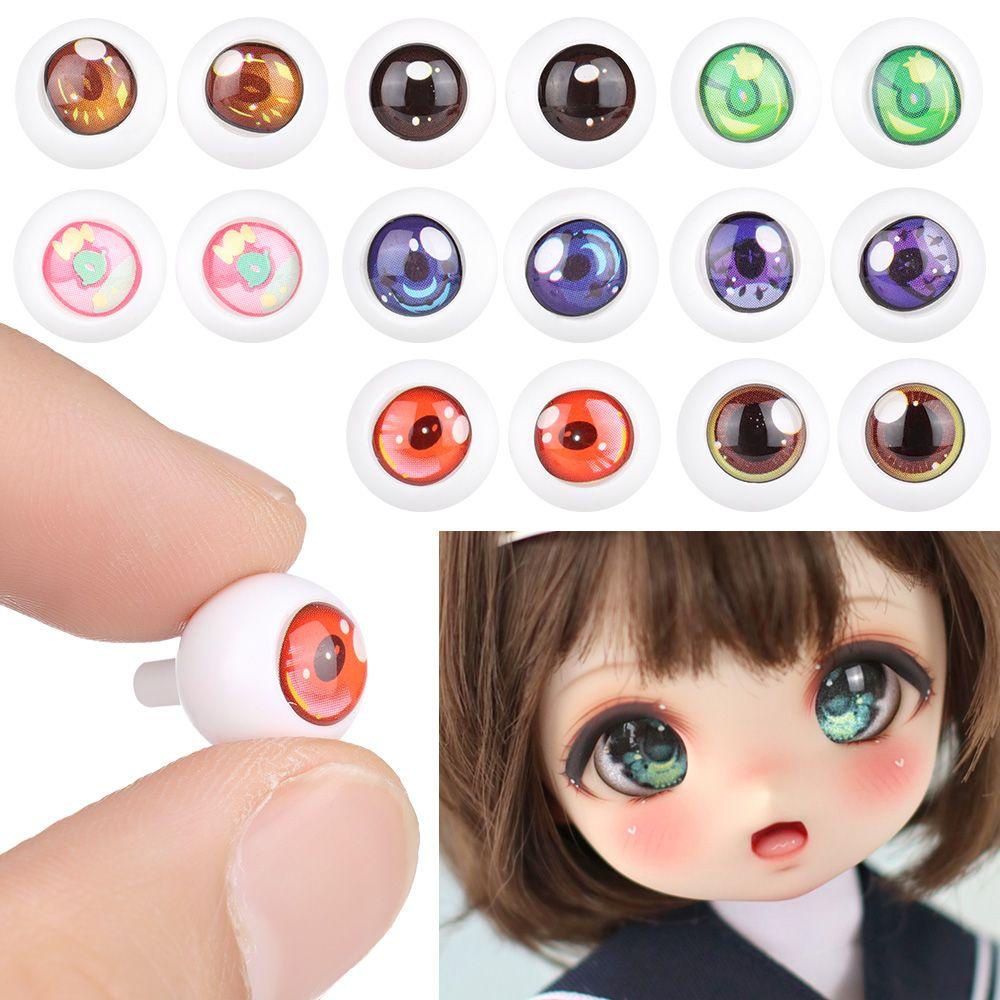 1 Cặp Mắt Búp Bê 11mm Vui Nhộn DIY