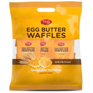 Bánh bơ trứng Richy túi 270g