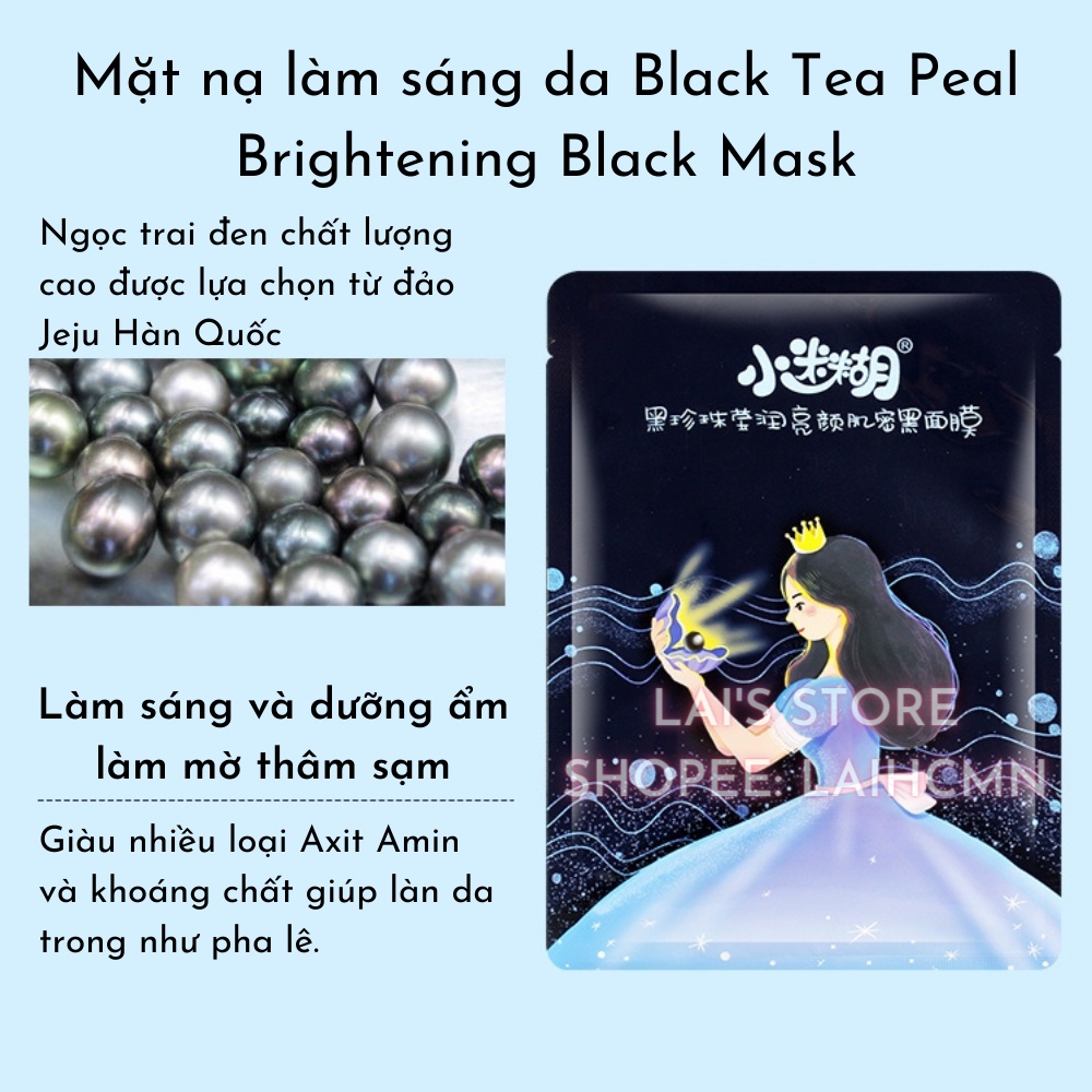 Hộp 21 Miếng Mặt Nạ Little Misty Girls Tiểu Mơ Hồ Xiaomihu Mihoo 25ml Dưỡng Ẩm Sâu, Nâng Cơ, Trắng Sáng Nội Địa Trung
