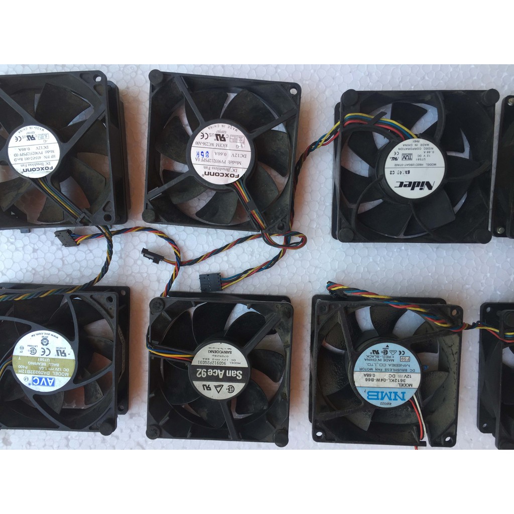 Quạt Fan 12V kích thước Fan 9 (9x9Cm)