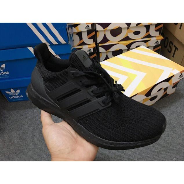Giày thể thao ULTRA BOOST 4.0 BLACK . Hàng như hình chất lượng tốt yu tin chất lượng | Bán Chạy| 2020 : * * : ) ¹ #