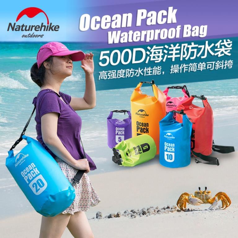 Túi khô chống nước Naturehike 5L,10L,20L, 30L chính hãng