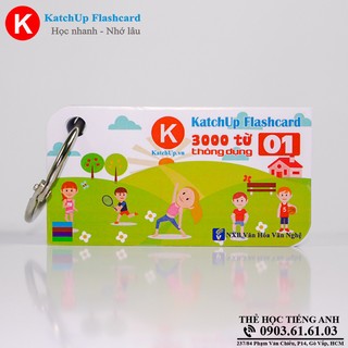 Bộ KatchUp Flashcard 3000 từ tiếng Anh A - Standard (04AS)
