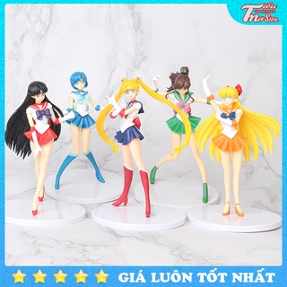 Bộ mô hình 5 nhân vật Thủy thủ mặt trăng - Sailor Moon
