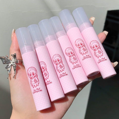 son nội địa trung Cappuvini lâu trôi chống nước dưỡng ẩm Sáng bóng Son Kem Lì son môi Son thỏi thế giới skinfood TIKTOK DOUYIN | BigBuy360 - bigbuy360.vn