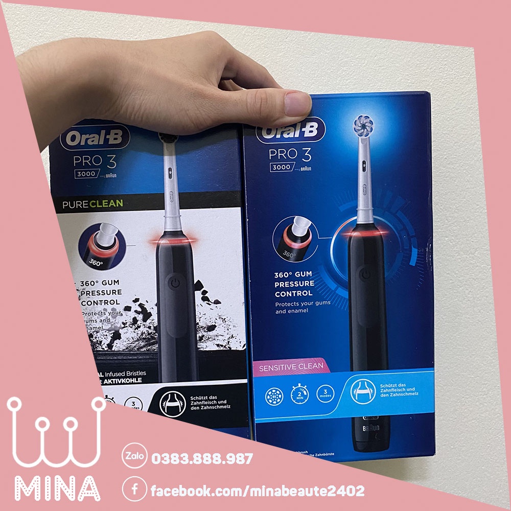 Bàn chải điện pro2000s và pro3000