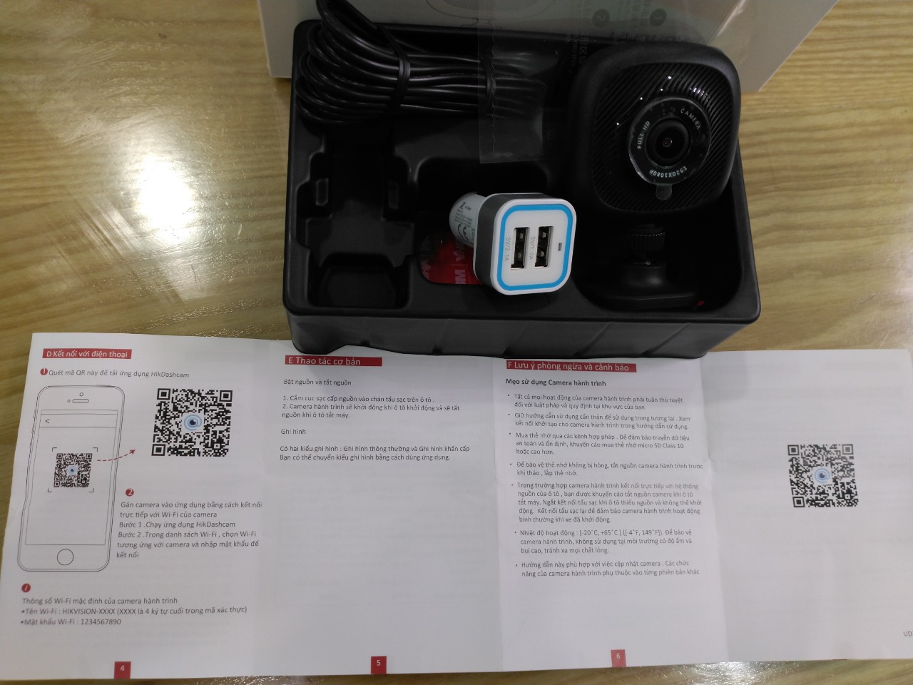 Camera hành trình B1 Hikvision - Góc siêu rộng Chất lượng hình ảnh cực đẹp cả ngày và đêm. SP chính hãng, BH 12 tháng | BigBuy360 - bigbuy360.vn