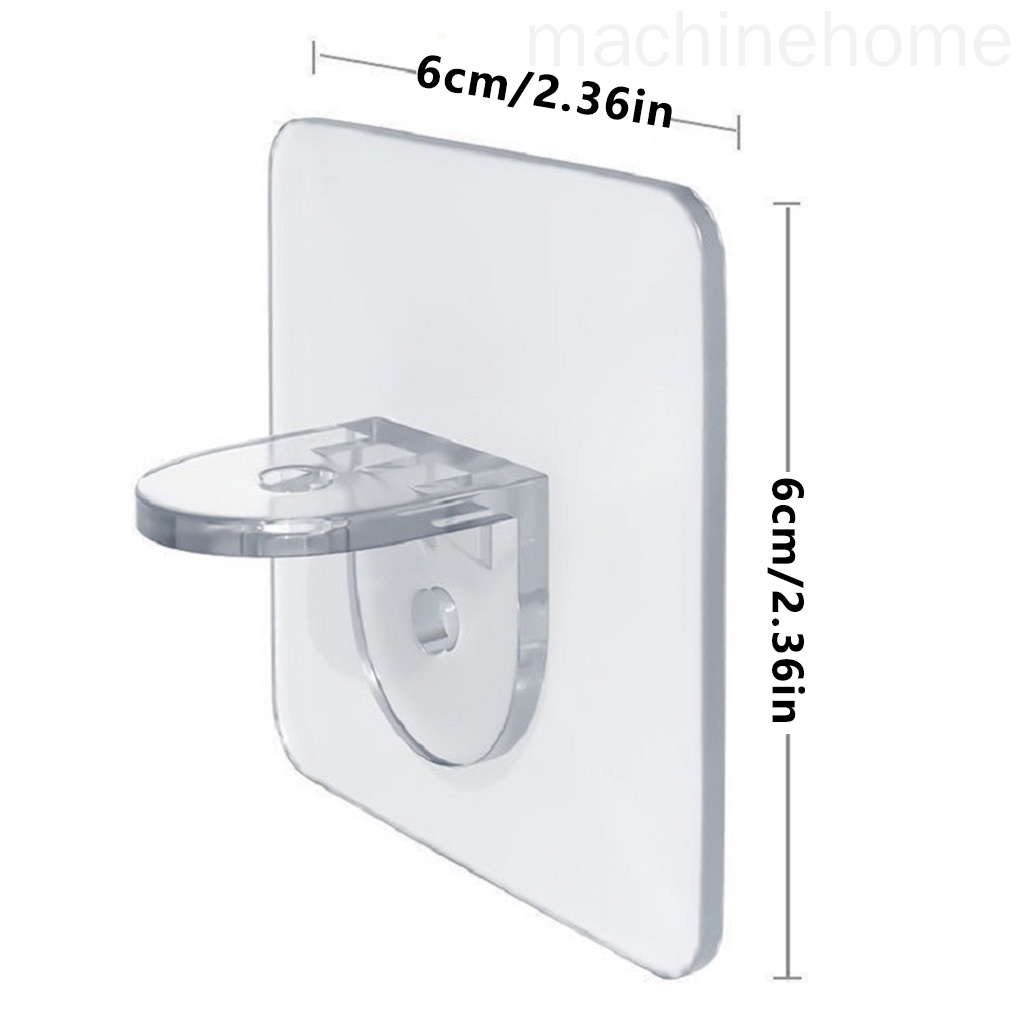 Set 4 Kẹp Treo Đồ 90 Độ Bằng Nhựa Tiện Dụng