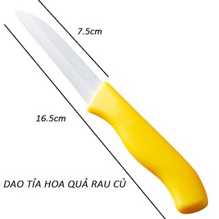 Dao tỉa hoa quả trái cây rau củ thép không gỉ sáng siêu sắc bén