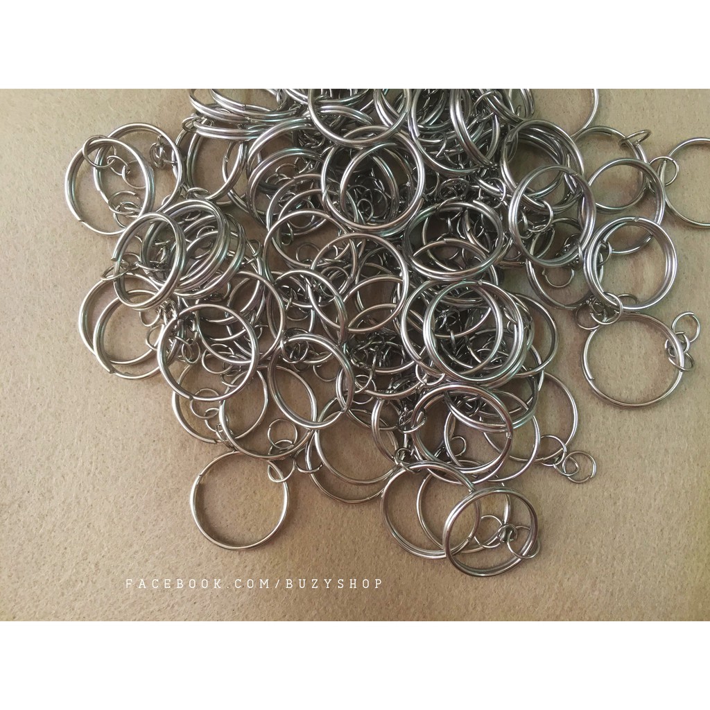 Móc khóa xi bạc loại thường