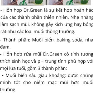 Bộ bình rửa mũi D.green