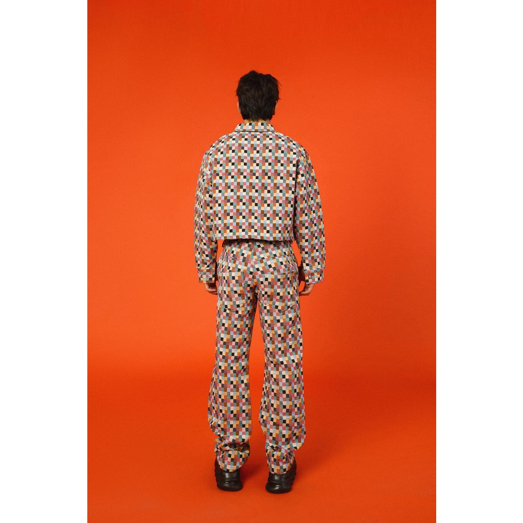 QUẦN DÀI HOẠ TIẾT CARO NHIỀU MÀU