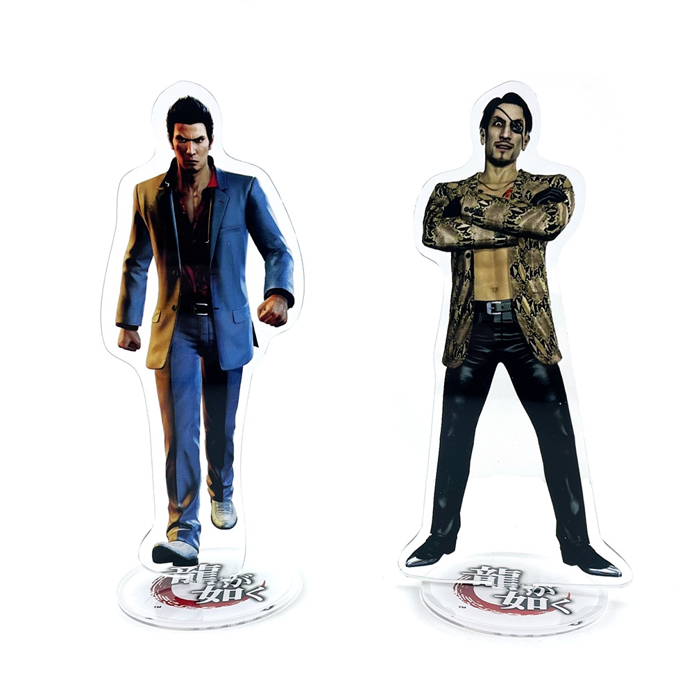 Như Một Con Rồng Ryuu ga Gotoku Kiryu Kazuma Goro Majima acrylic Giá Đỡ Bánh Kem