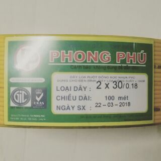 Dây điện đôi 2x30. Cuộn