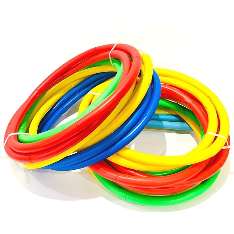 Vòng Lắc Nhựa Trẻ Em,Vòng nhựa ghép màu sắc cho bé - Quyensports